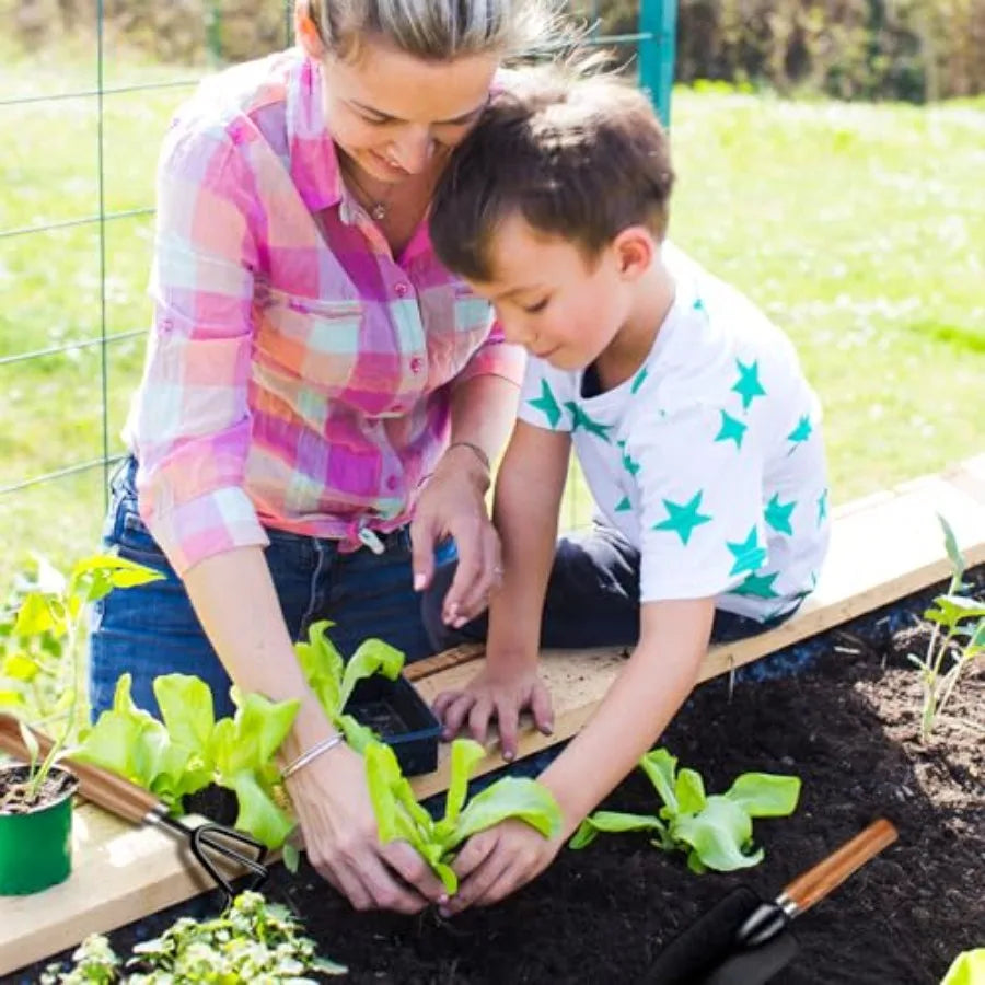 Hign Concerned 3 Piece Garden Tools Set Shovel Fork Rake