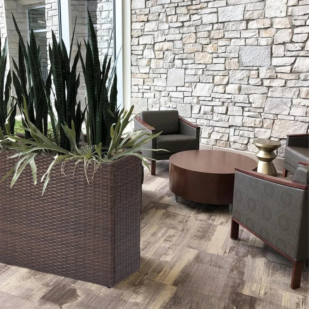 Sunnypark Tall Rectangular Planter With Removable Liner