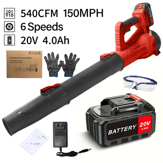 Ultra High Power Cordless Leaf Blower For Garden Cleaning