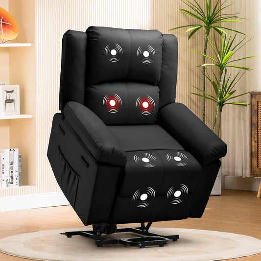 Comhoma Power Lift Recliner For Elderly With Heat Massage