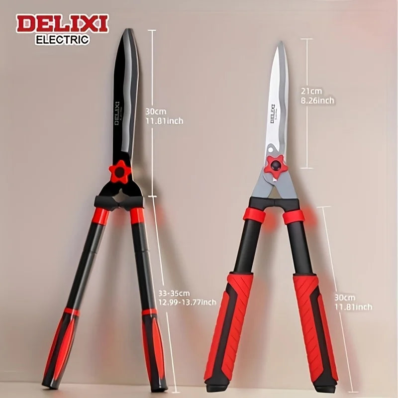 Delixl Electric Garden Hedge Shears Manual For Shrubs