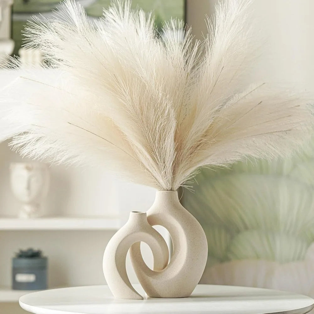 Hign Concerned Ceramic Vase Nordic Modern Boho Home Decor