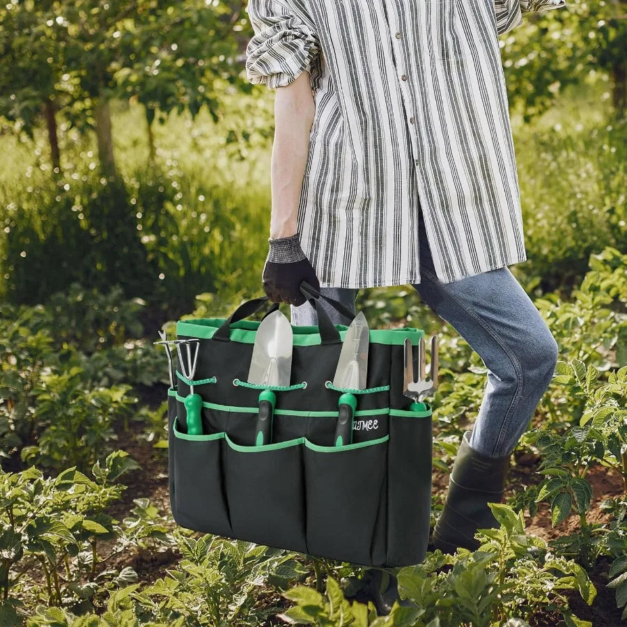 Hign-concerned Stainless Steel Garden Tool Set With Bag Gloves