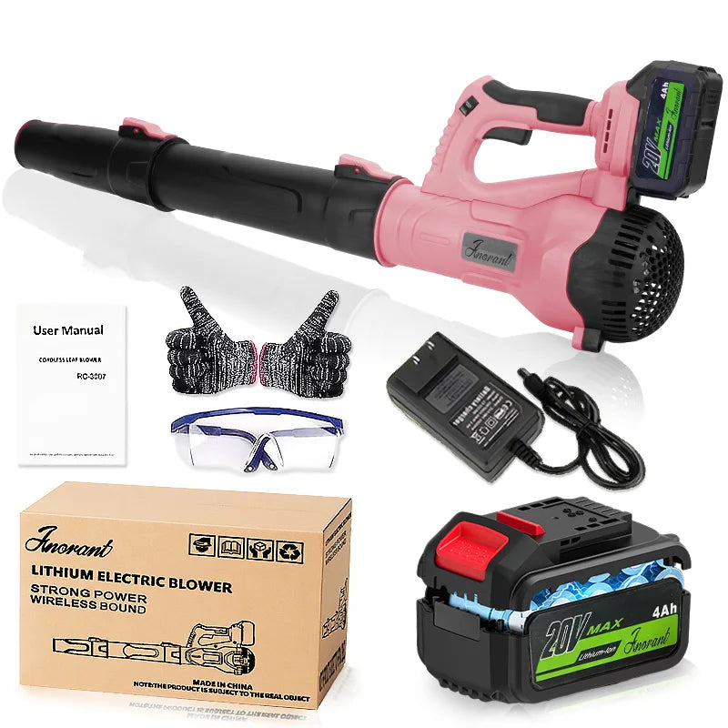 Ultra High Power Cordless Leaf Blower For Garden Cleaning