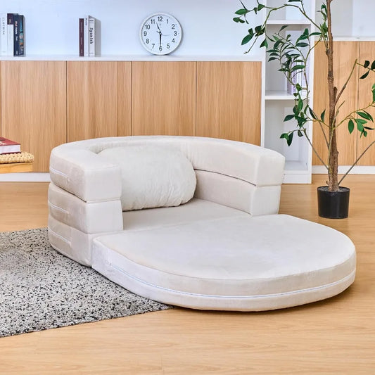 Combination 3in1 Folding Sofa Bed With Memory Foam Pillow