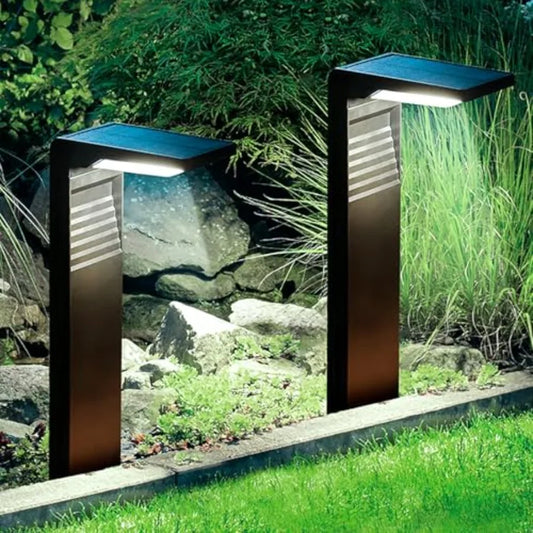 Hignconcerned Outdoor Solar Pathway Lights Modern Bright