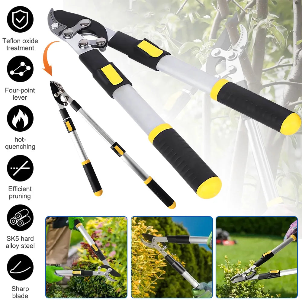 Hign Concerned SK5 Steel Long Pruner Garden Pruning Shears