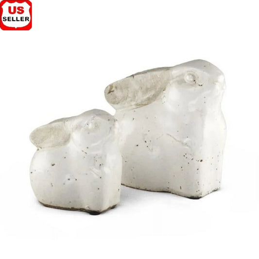 XMSJ Distressed Ceramic Flower Vase Rustic Antique Planter