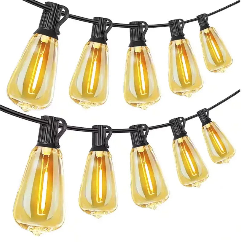 MIMIRG ST38 Outdoor String Lights Garland Connectable